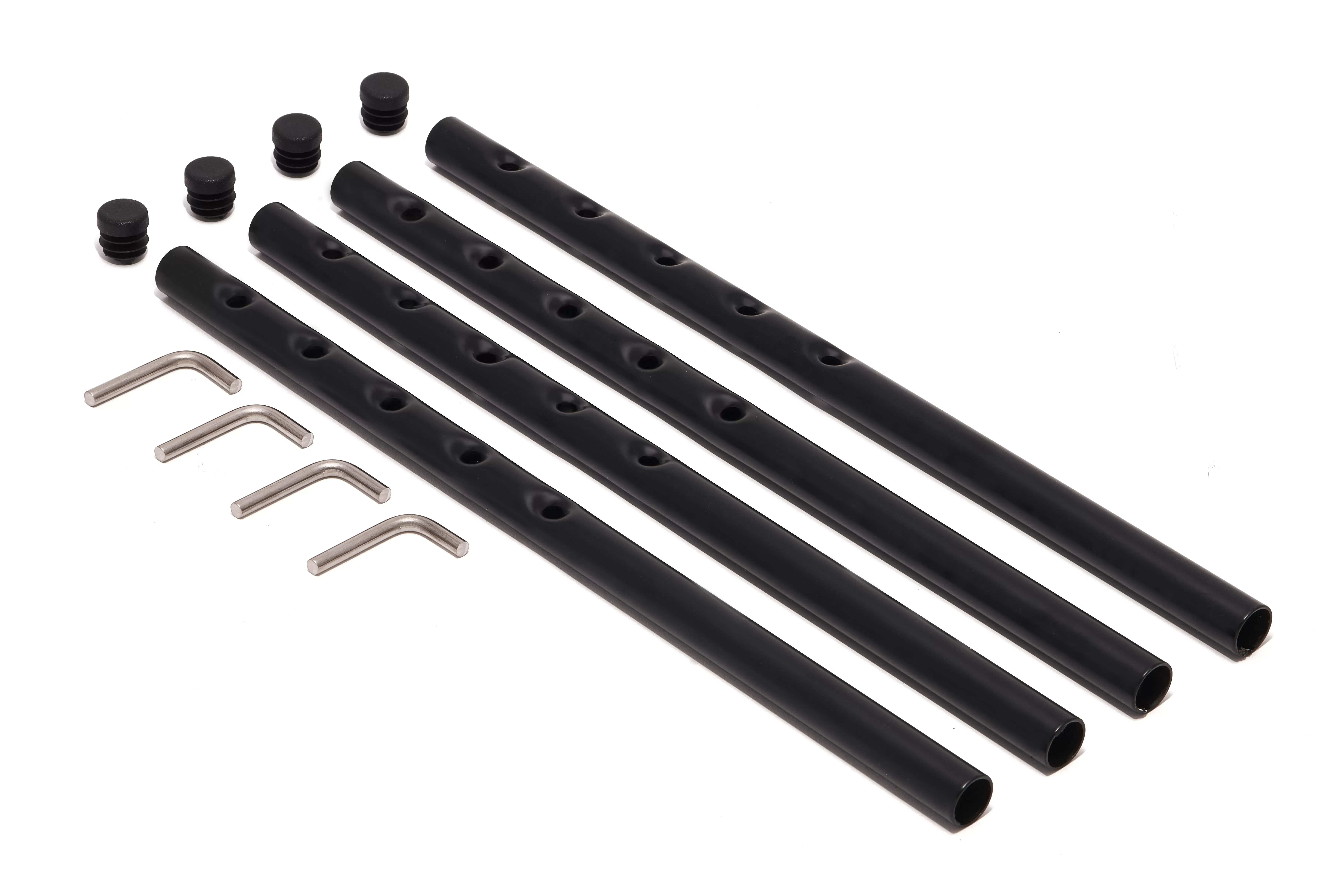 Illustration numéro 2 du produit Richard Lampert Piètement de table Eiermann 2 - noir - Entretoise au centre - 80 x 66 cm - avec extension (hauteur 66 cm)