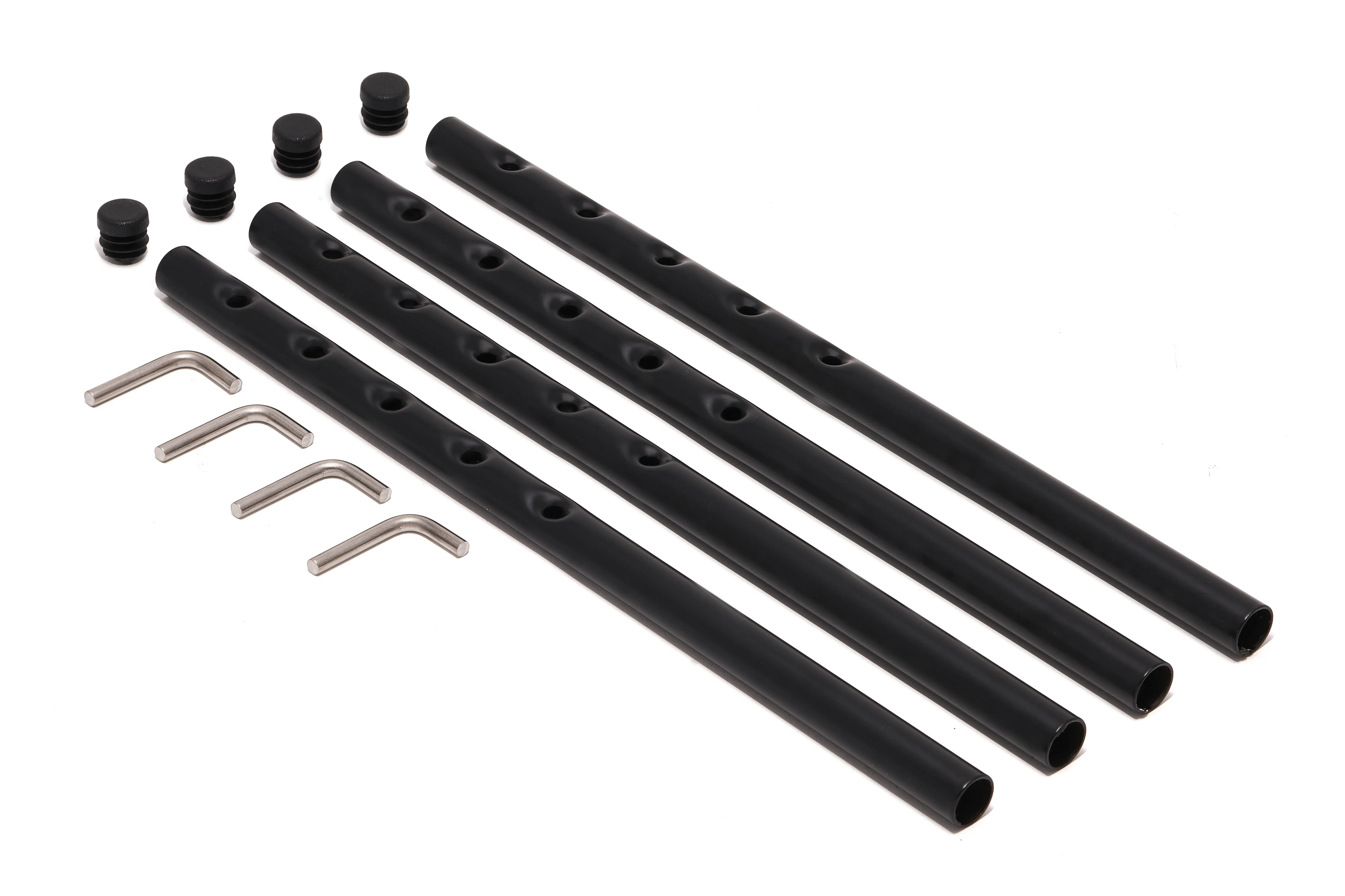 Illustration numéro 2 du produit Richard Lampert Piètement de table Eiermann 2 - noir - Entretoise excentrée - 135 x 66 cm - avec extension (hauteur 66 cm)