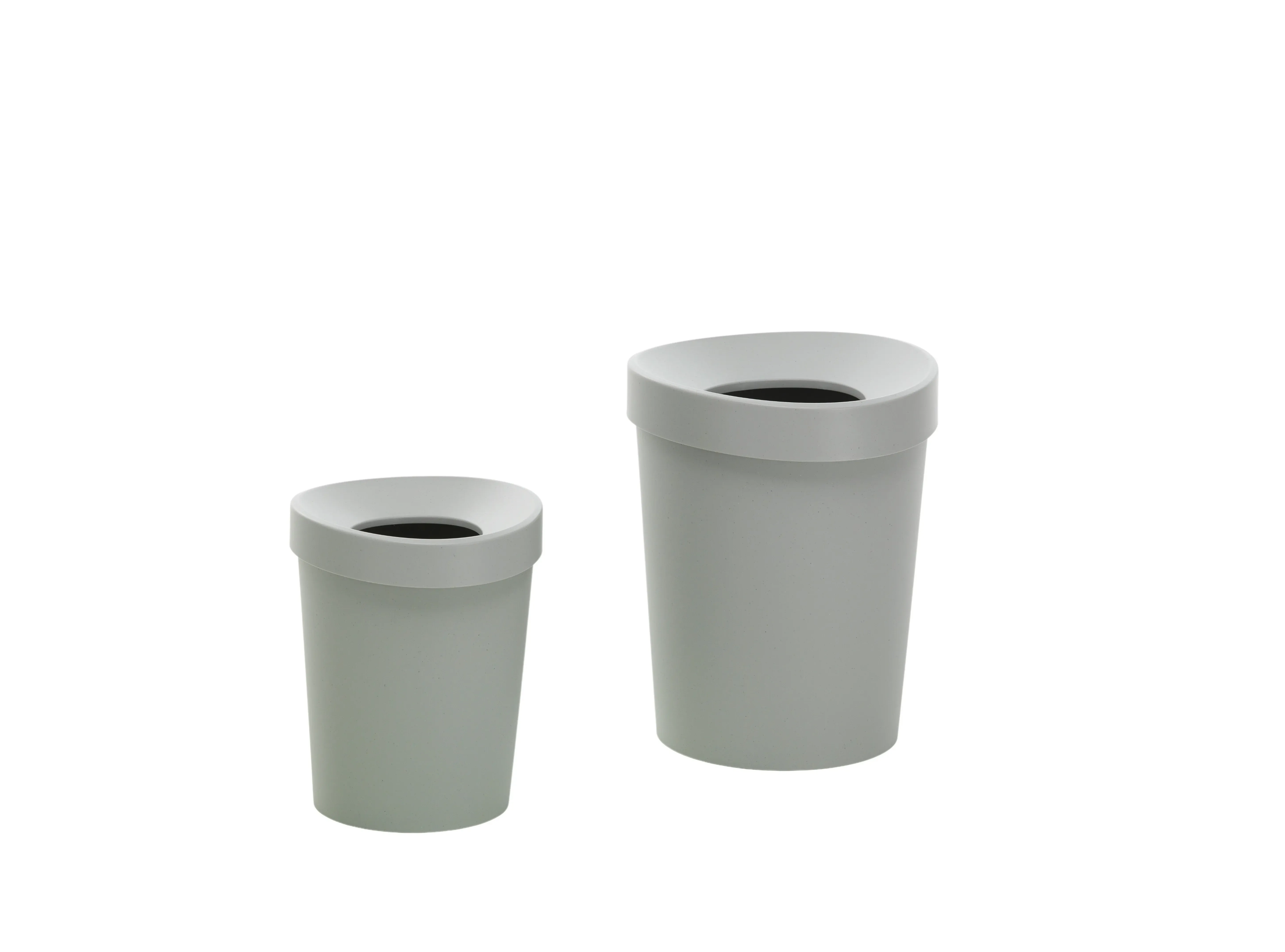 Illustration numéro 2 du produit Vitra Corbeille à papier Happy Bin RE - gris RE - S