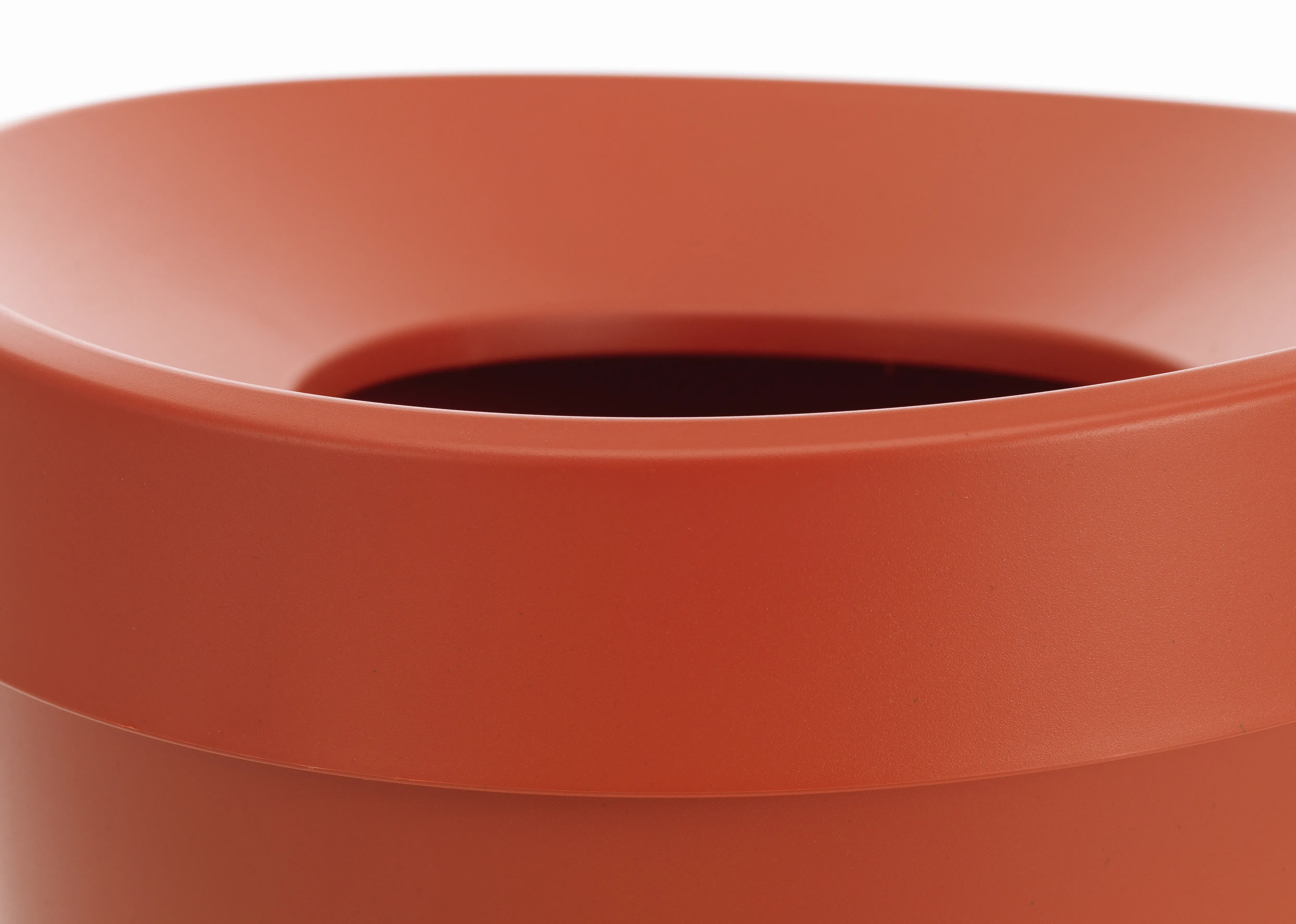 Illustration numéro 2 du produit Vitra Corbeille à papier Happy Bin RE - L - poppy red RE