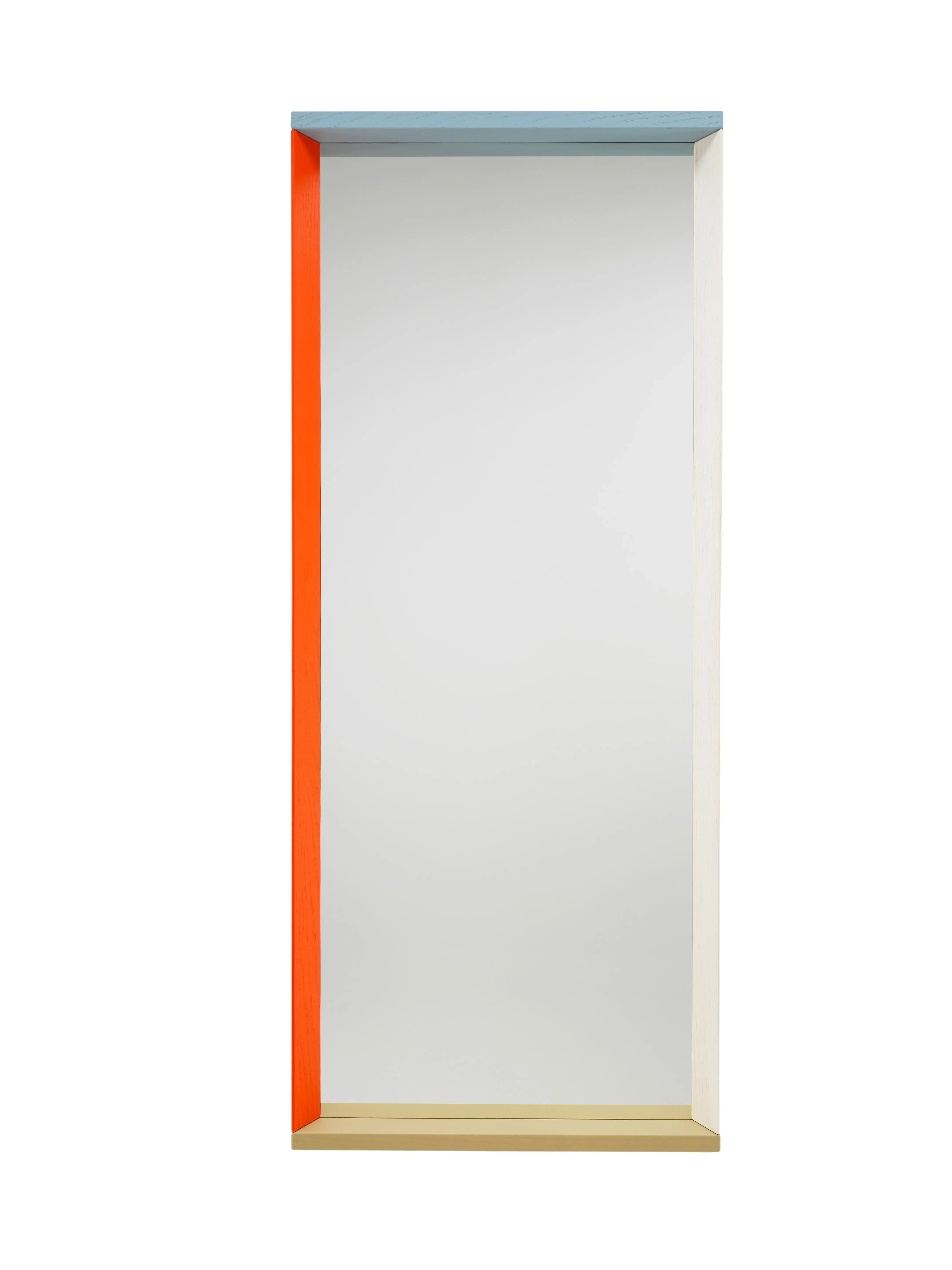 Illustration numéro 2 du produit Vitra Miroir Colour Frame L - bleu/orange
