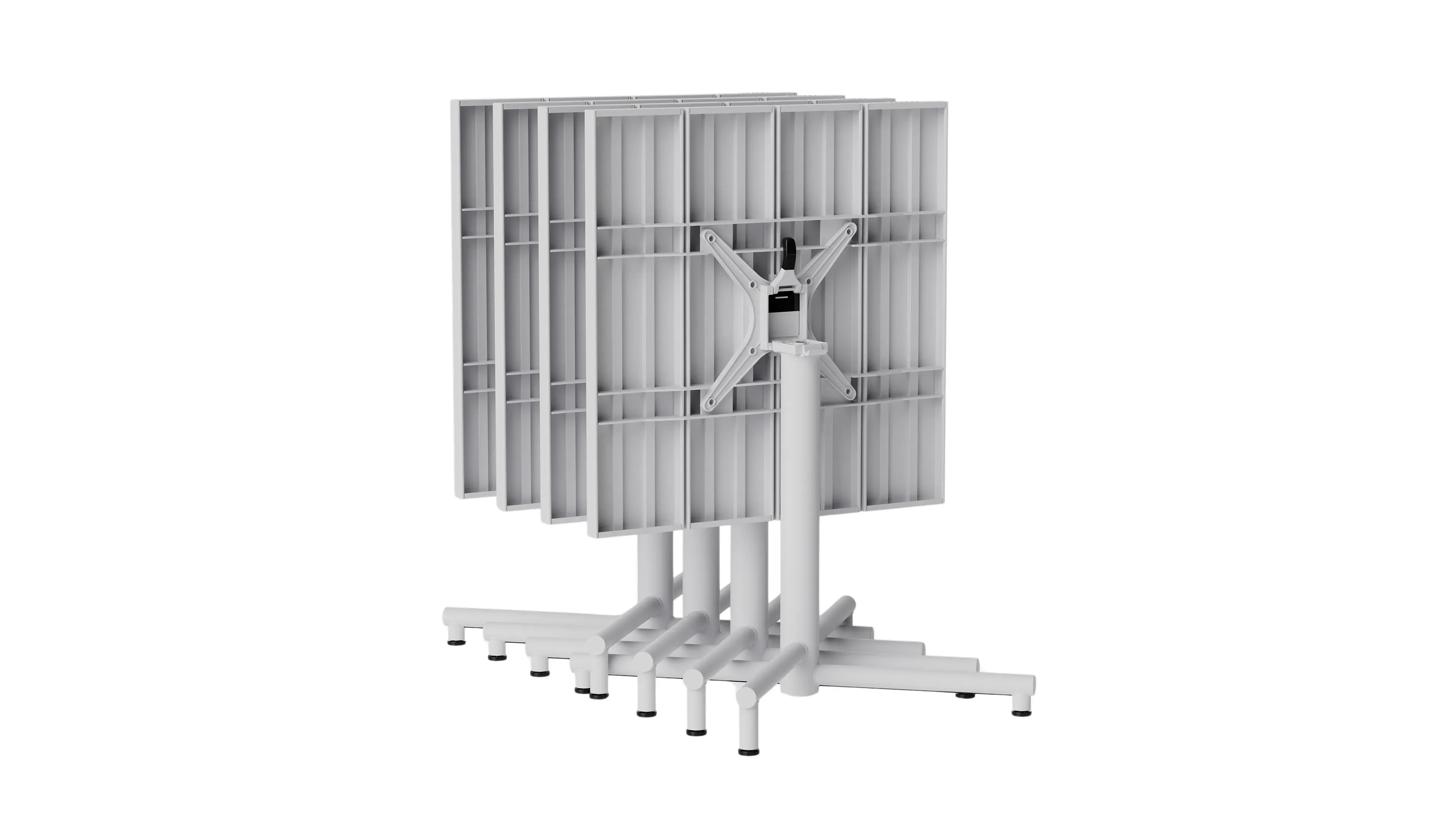 Illustration numéro 2 du produit fatboy Fred's square Table de bistrot - light grey