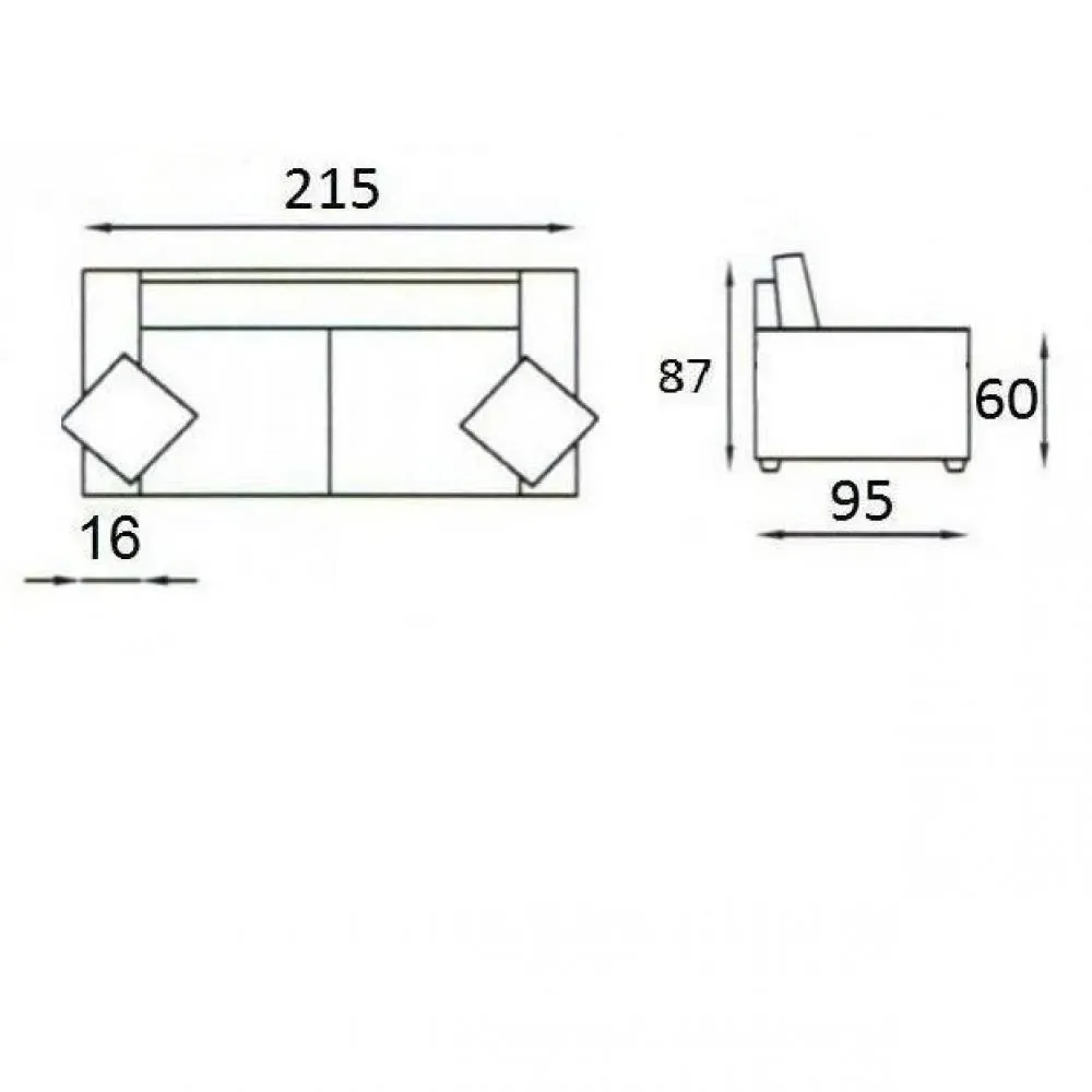 Illustration numéro 2 du produit Canapé fixe DREAMER 4 places microtweed enjoy lux anthracite