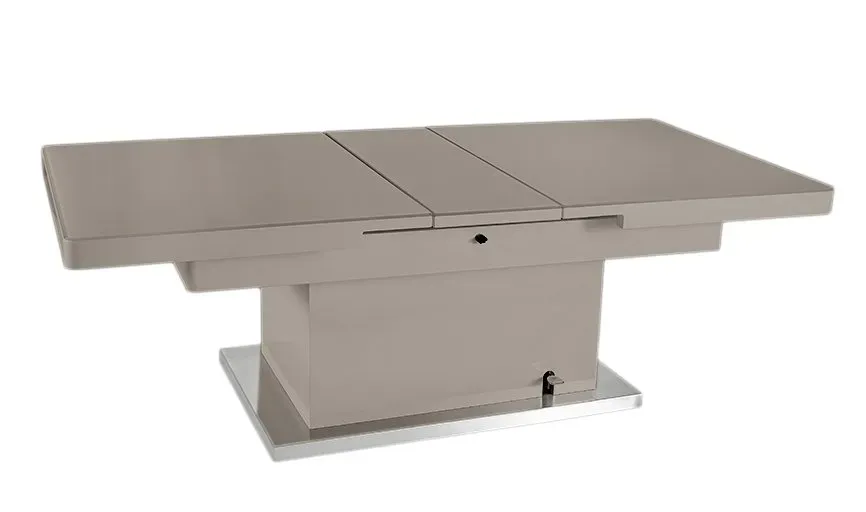 Illustration numéro 2 du produit Table basse relevable extensible JET SET taupe
