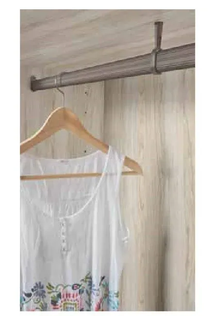 Illustration numéro 2 du produit Barres de penderie  pour intérieur d'armoire personnalisé niche 96,2 cm