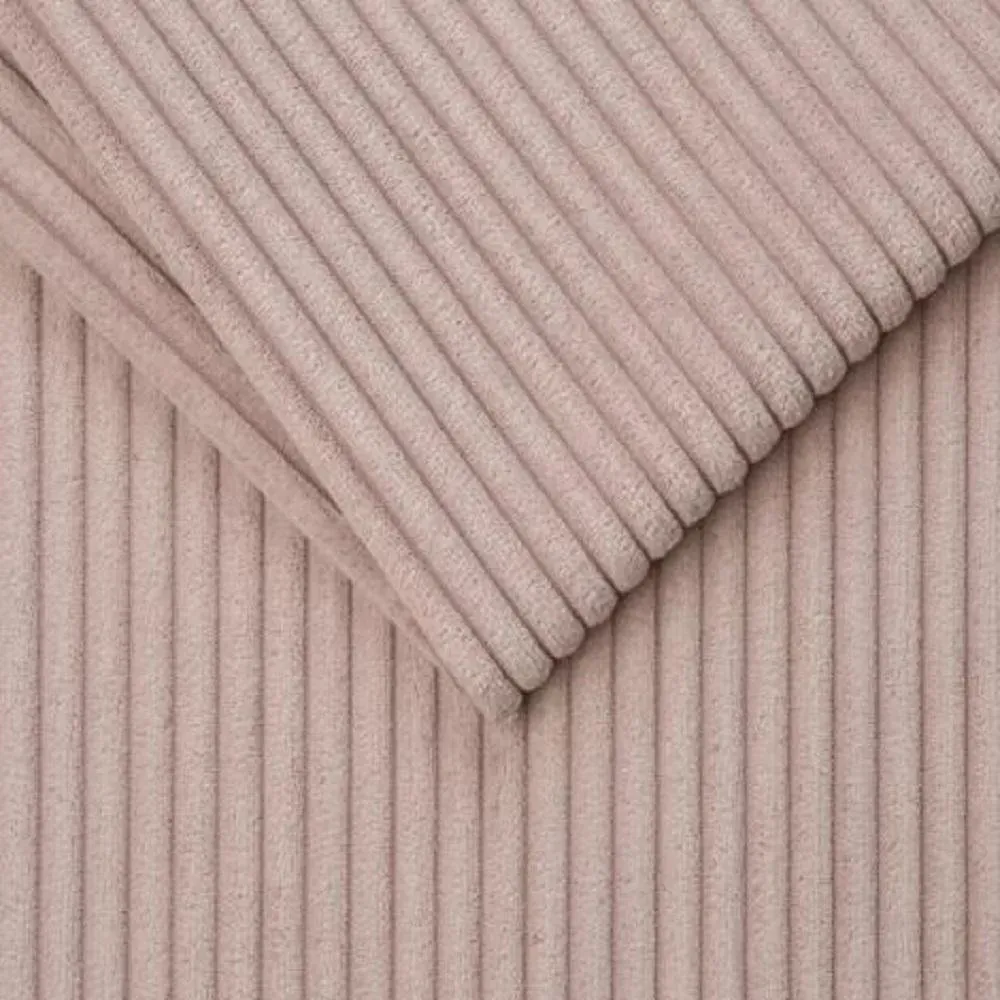 Illustration numéro 2 du produit Canapé fixe  2 places IBIZA largeur 176 cm velours côtelé zoom rose