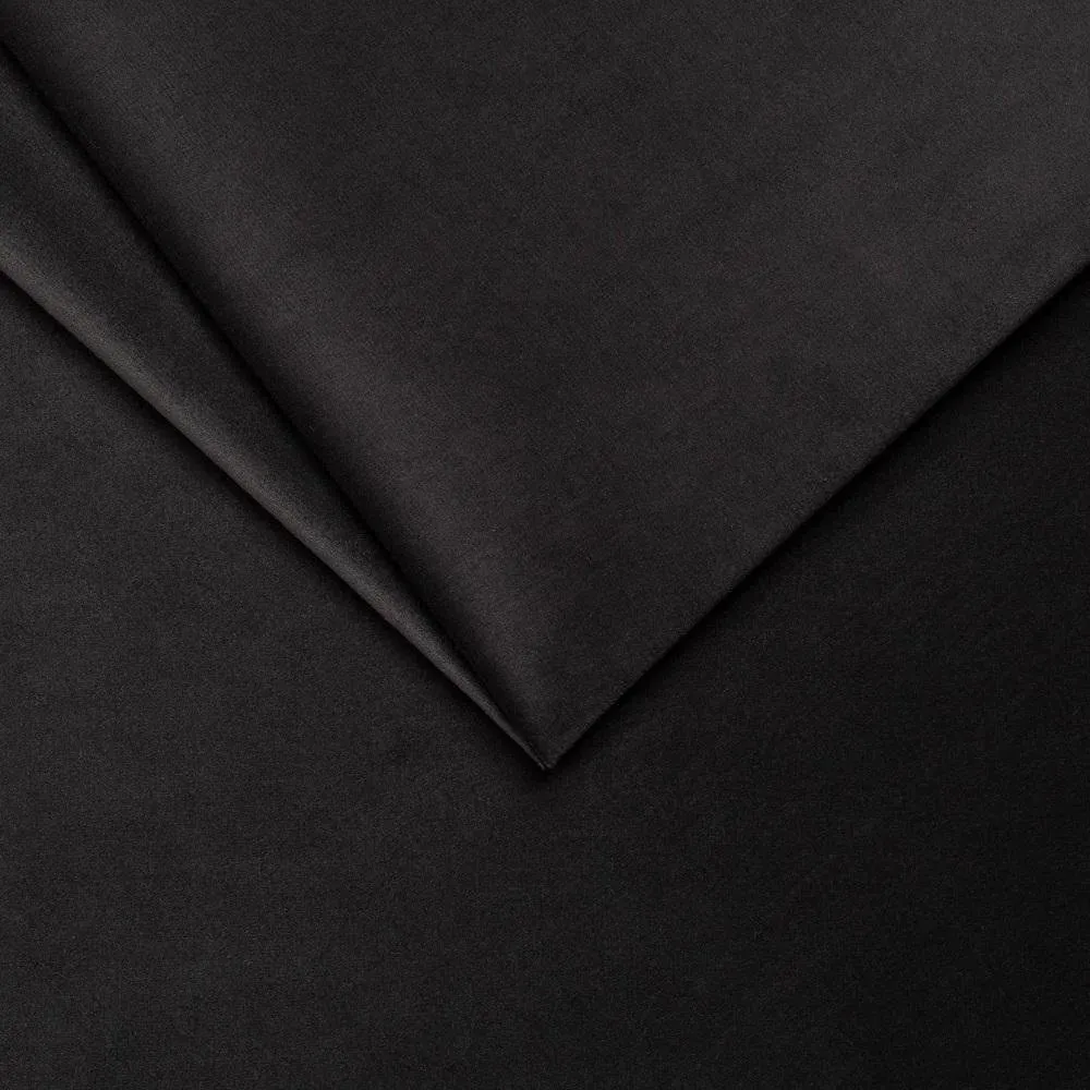Illustration numéro 2 du produit Canapé fixe DREAMER 3 places maxi 215 cm velours velluto noir