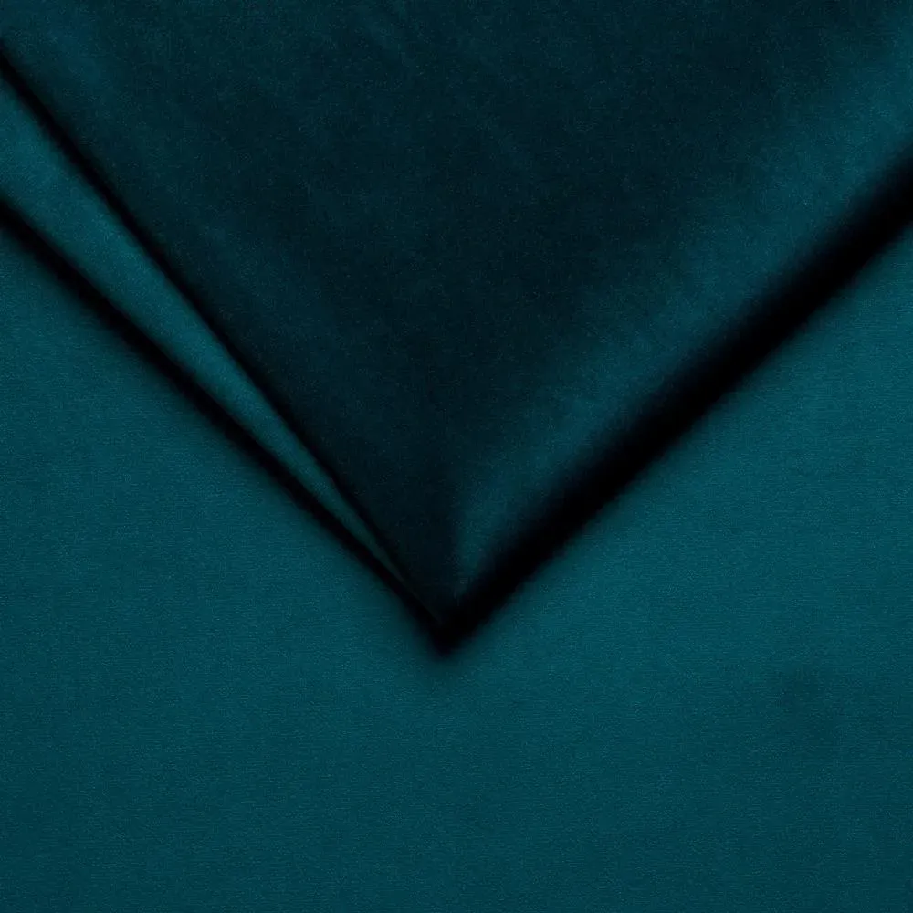 Illustration numéro 2 du produit Canapé fixe DREAMER 2 places 175 cm velours velluto bleu pétrole