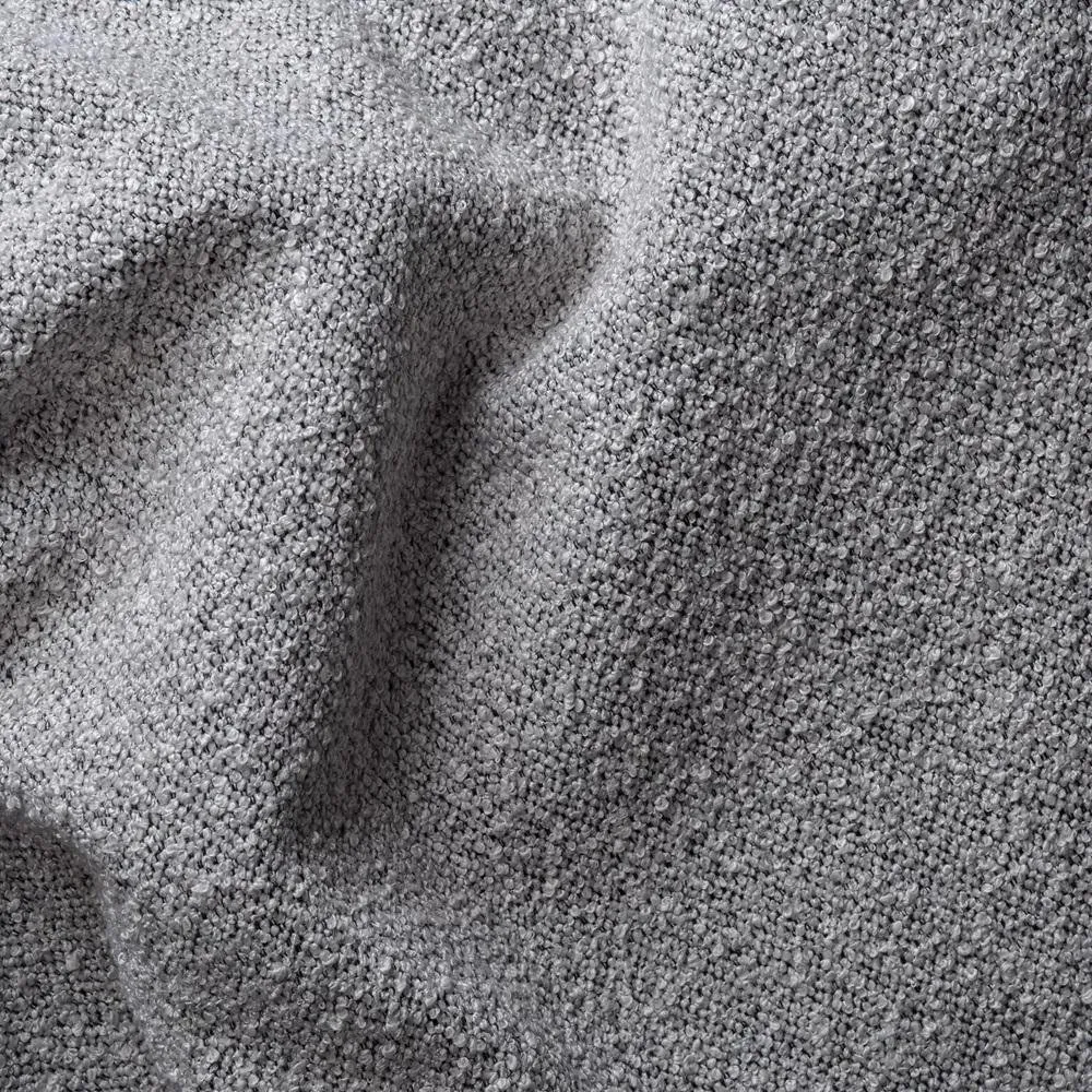 Illustration numéro 2 du produit Canapé fixe DREAMER 2 places 175 cm bouclettes loop gris cendre