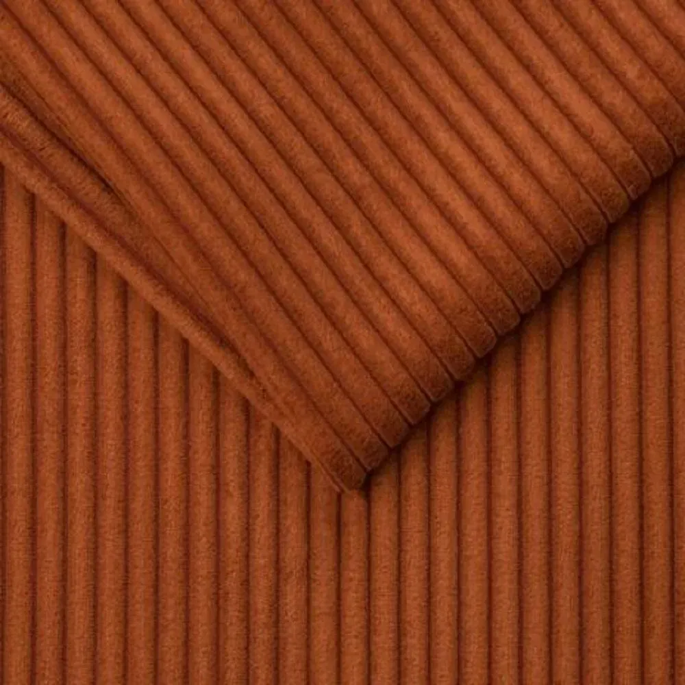 Illustration numéro 2 du produit Canapé fixe DREAMER 3 places 195 cm velours côtelé zoom terra