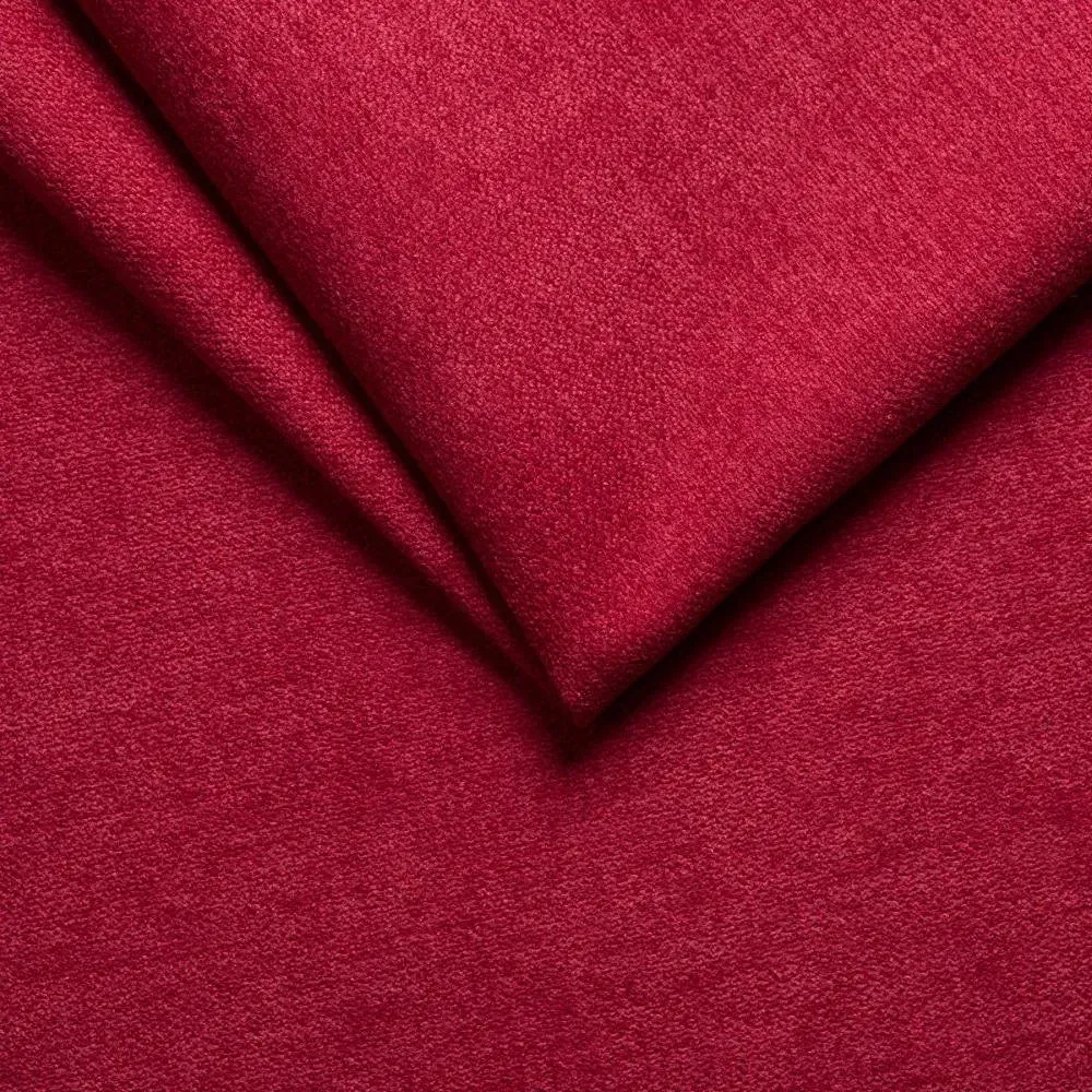 Illustration numéro 2 du produit Canapé fixe 3 places SOFIA 195 cm microtweed enjoy rouge