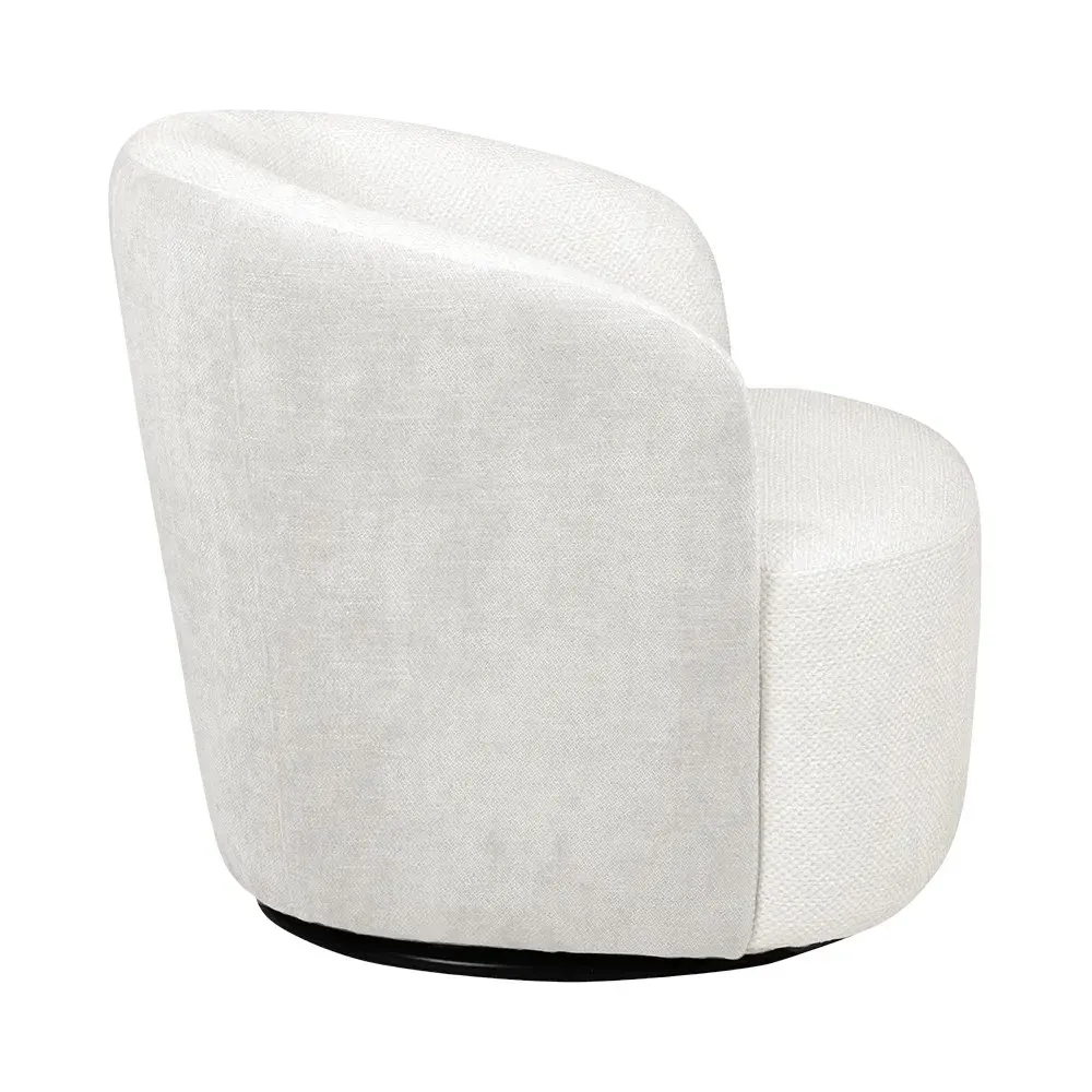 Illustration numéro 2 du produit Fauteuil cabriolet GALEO pivotant 360 tissu duveté et sweet écru