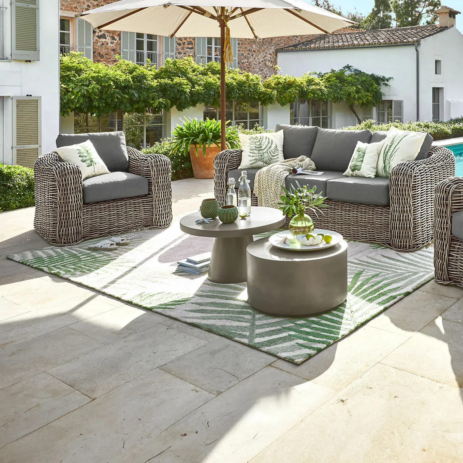 Illustration numéro 2 du produit Tapis d'intérieur et d'extérieur Marly