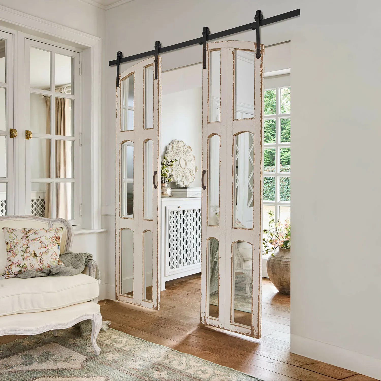 Illustration numéro 2 du produit Double porte coulissante Chantivaux