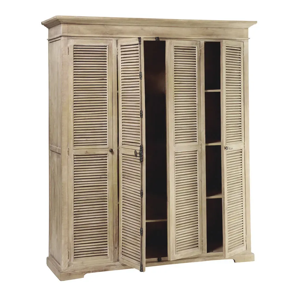 Illustration numéro 2 du produit Armoire en bois de manguier et d'acacia 190