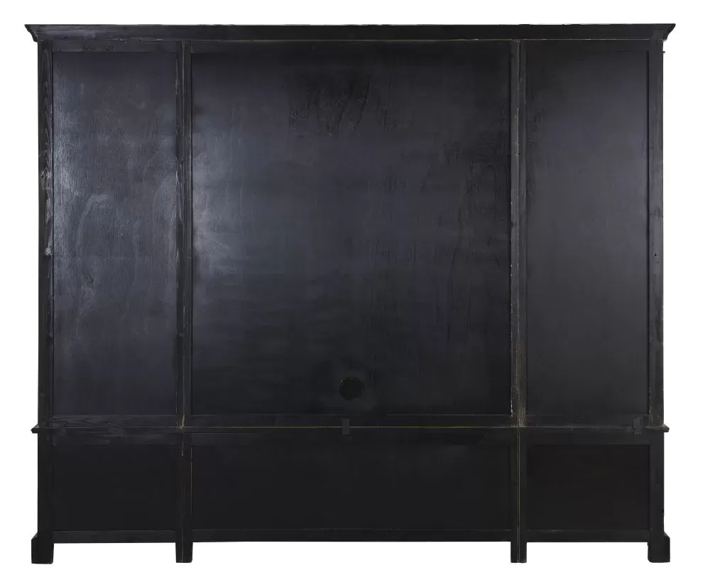 Illustration numéro 2 du produit Bibliothèque meuble TV en pin massif recyclé