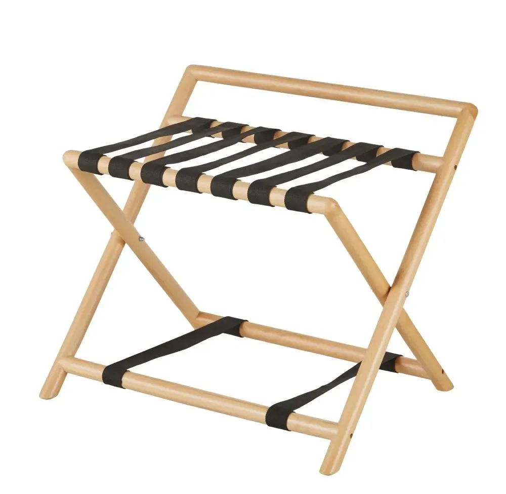 Illustration numéro 2 du produit Porte-bagages pliable en hêtre