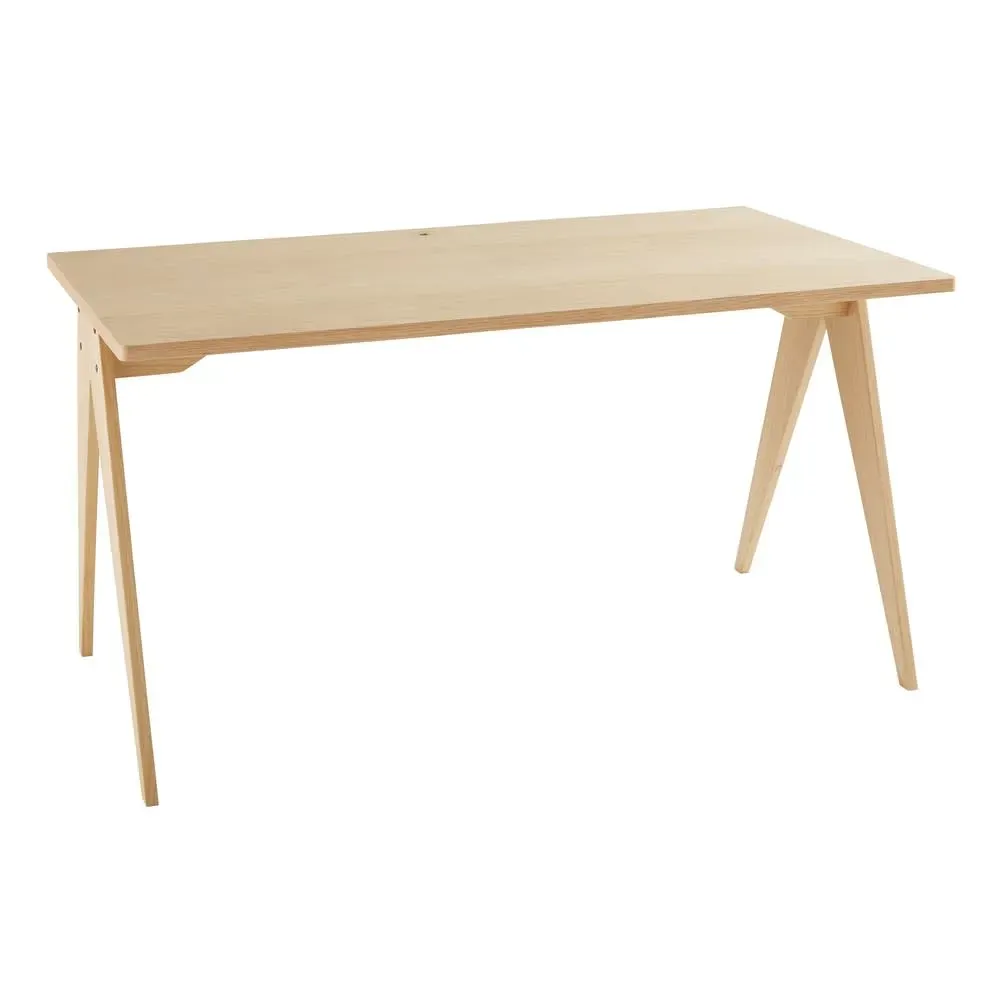 Illustration numéro 2 du produit Bureau professionnel en chêne L140