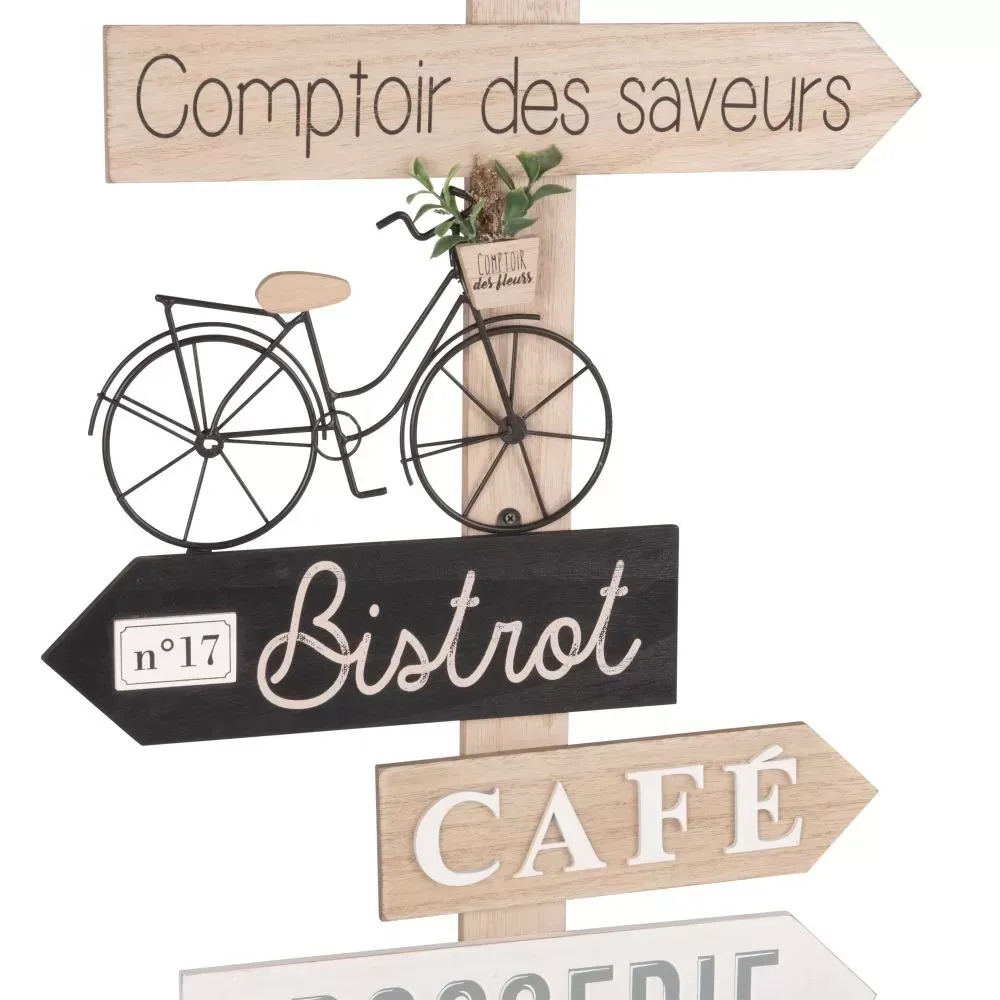 Illustration numéro 2 du produit Déco murale directions 36x64