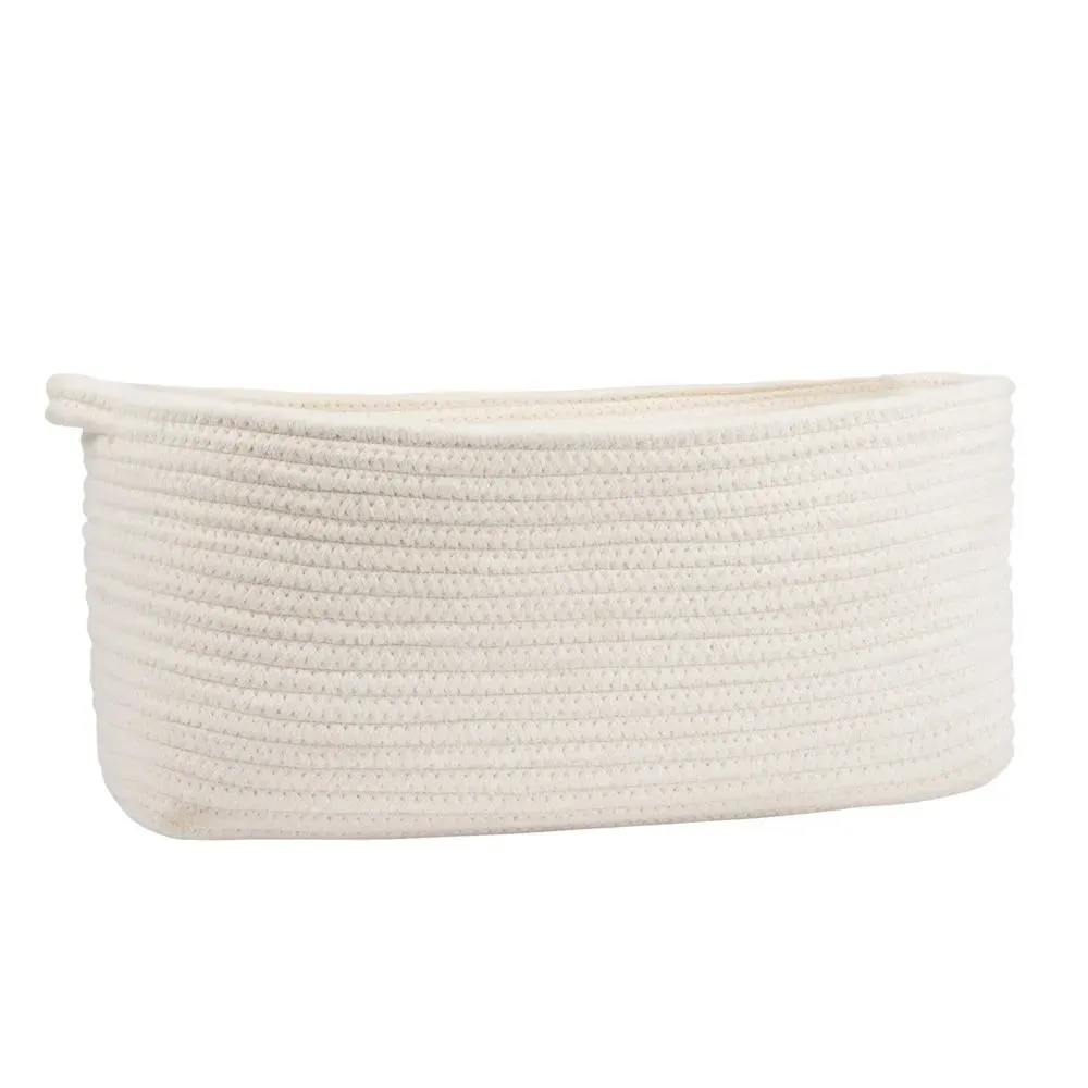 Illustration numéro 2 du produit Paniers en coton tricolore (x3)