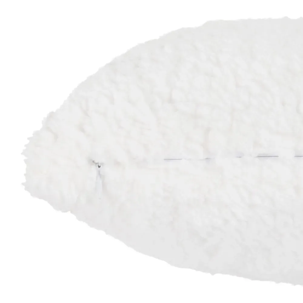 Illustration numéro 2 du produit Housse de coussin blanche, 40x40