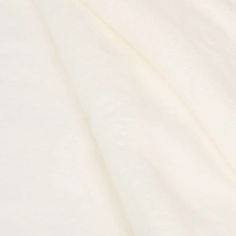 Illustration numéro 2 du produit Plaid polaire en polyester recyclé écru 150x230