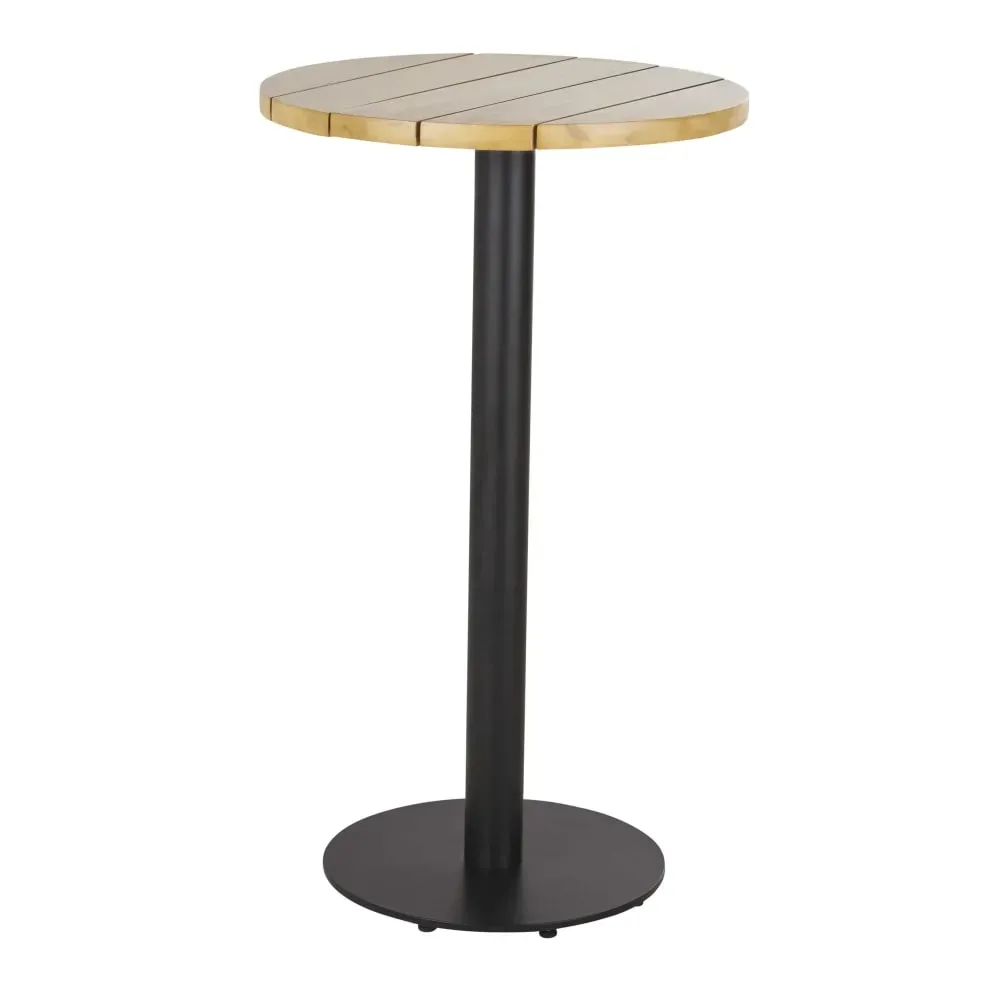 Illustration numéro 2 du produit Plateau de table rond en acacia 2 personnes D60