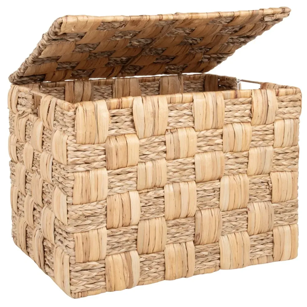 Illustration numéro 2 du produit Malle en jacinthe d'eau