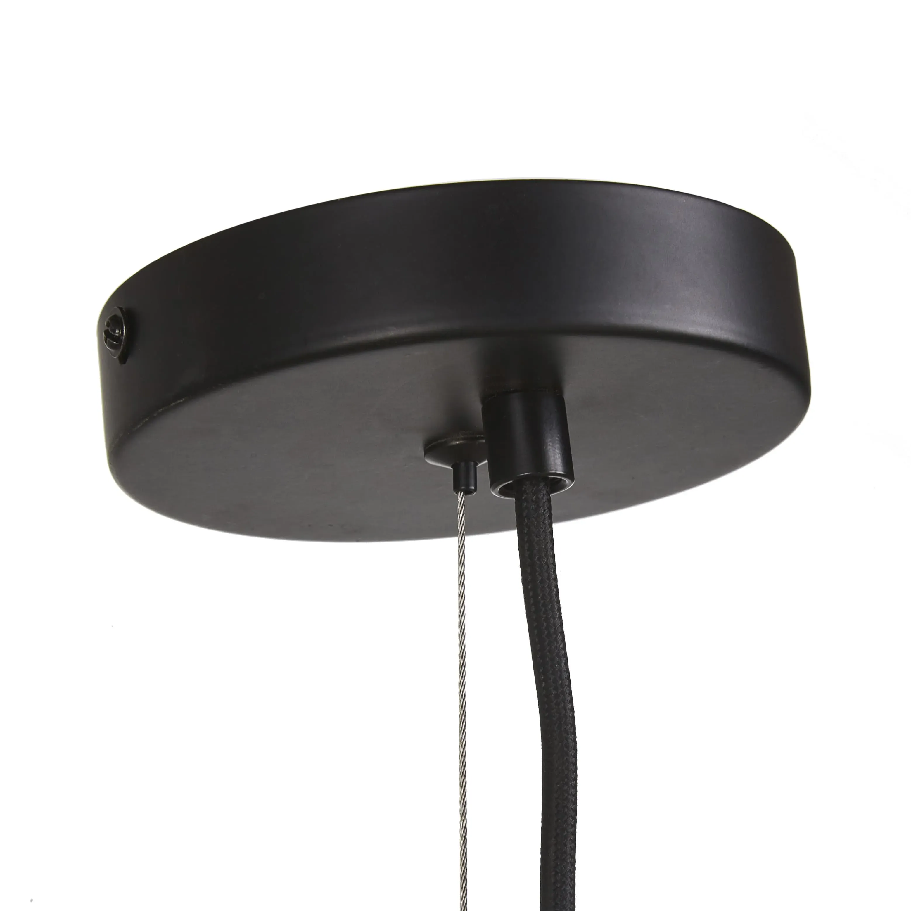 Illustration numéro 2 du produit Suspension en métal filaire noir