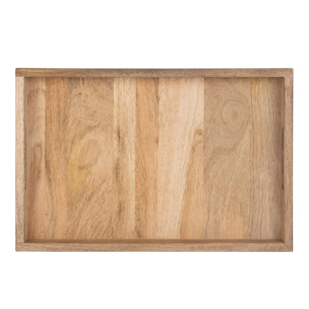 Illustration numéro 2 du produit Plateau rectangulaire en manguier