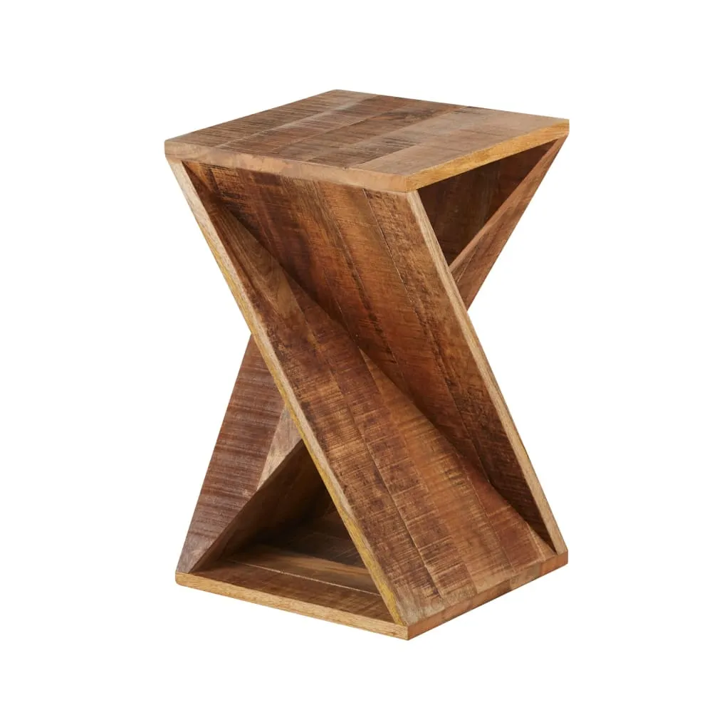 Illustration numéro 2 du produit Bout de canapé en bois de manguier