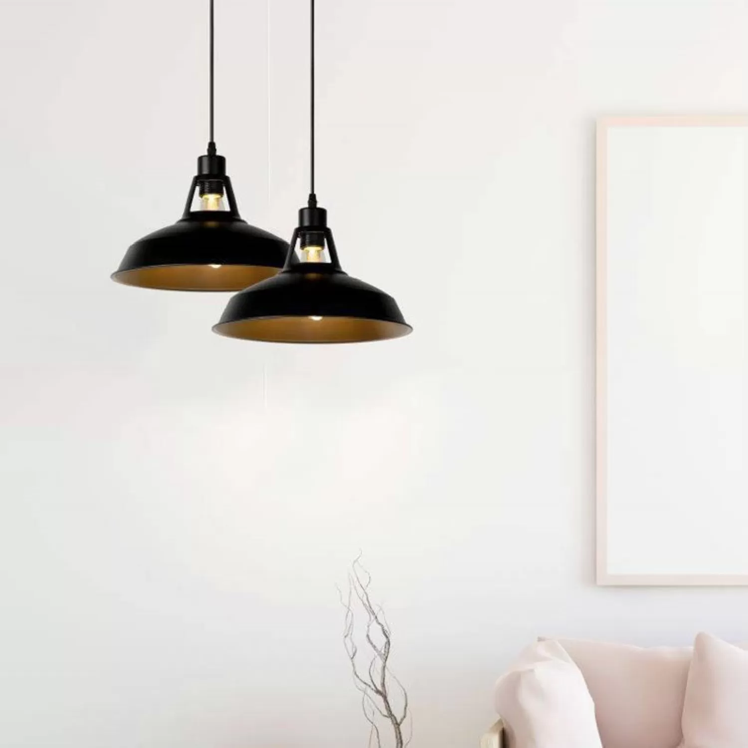 Illustration numéro 2 du produit Suspension métal D31cm