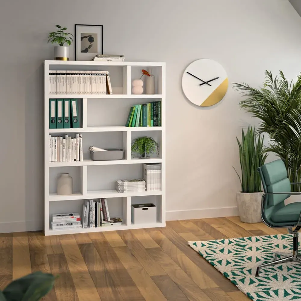 Illustration numéro 2 du produit Bibliothèque effet bois blanc