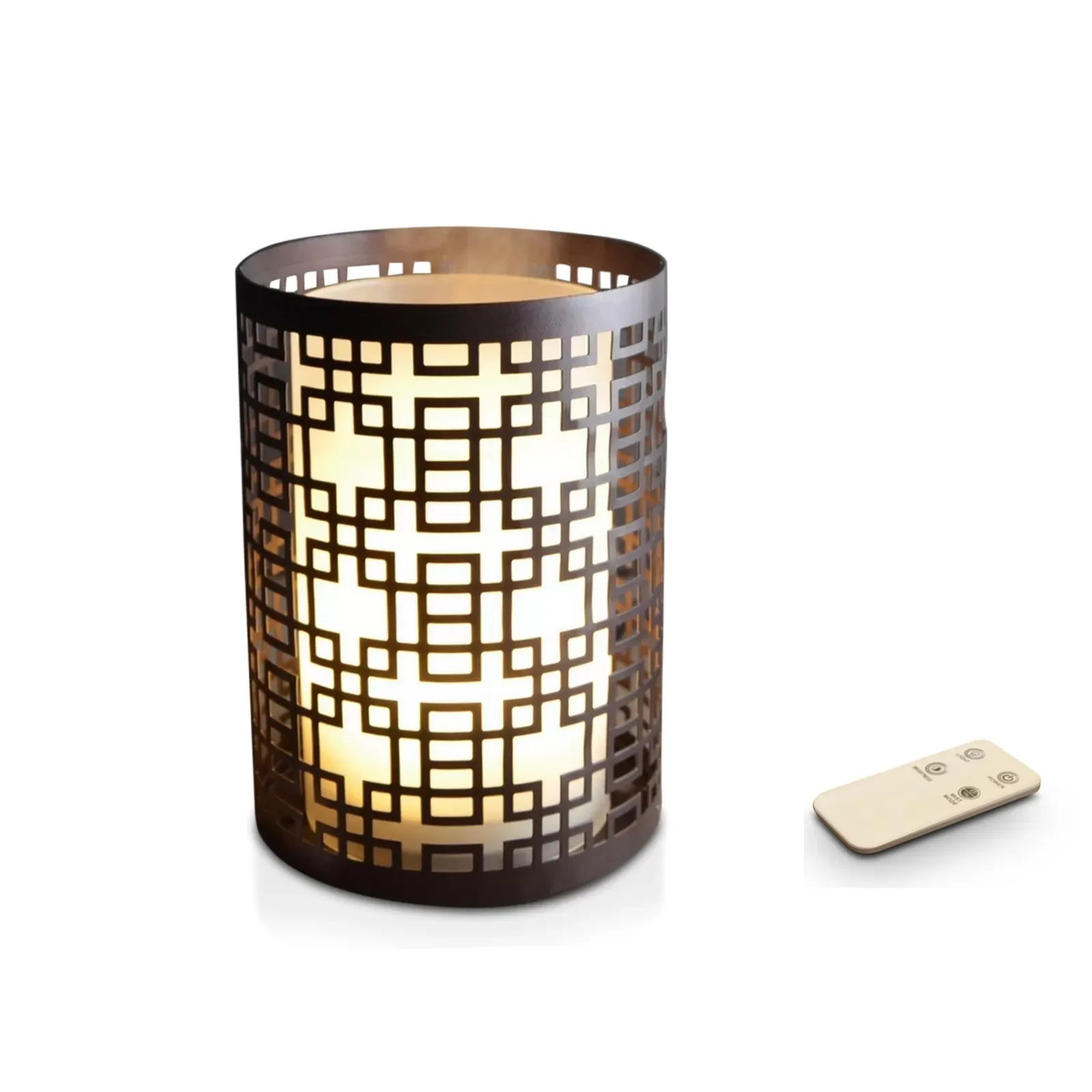 Illustration numéro 2 du produit Diffuseur d'huiles essentielles avec télécommande Vela