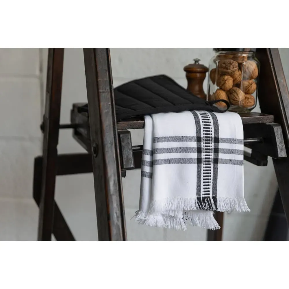 Illustration numéro 2 du produit en Coton noir 15x30+20x20 cm