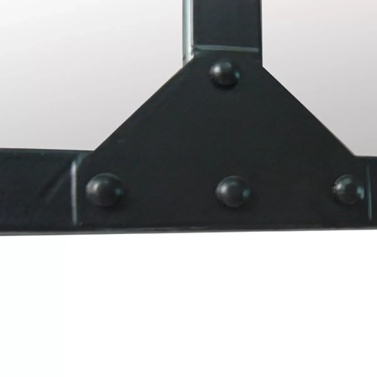 Illustration numéro 2 du produit Miroir atelier en métal noir 60x83