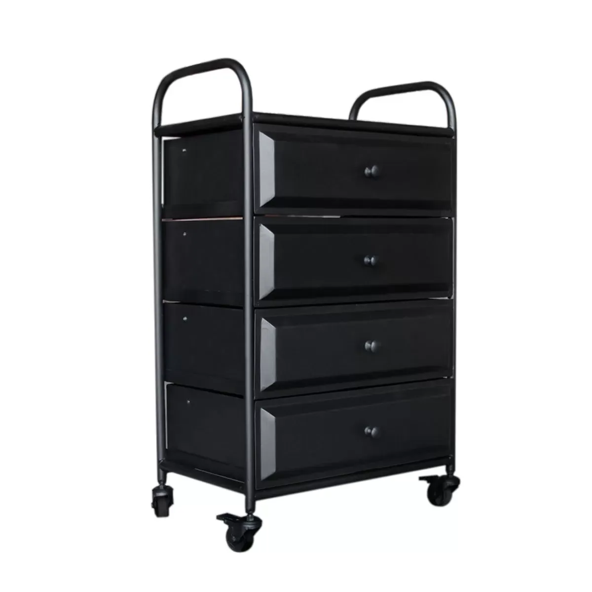 Illustration numéro 2 du produit Chiffonnier en métal 4 tiroirs