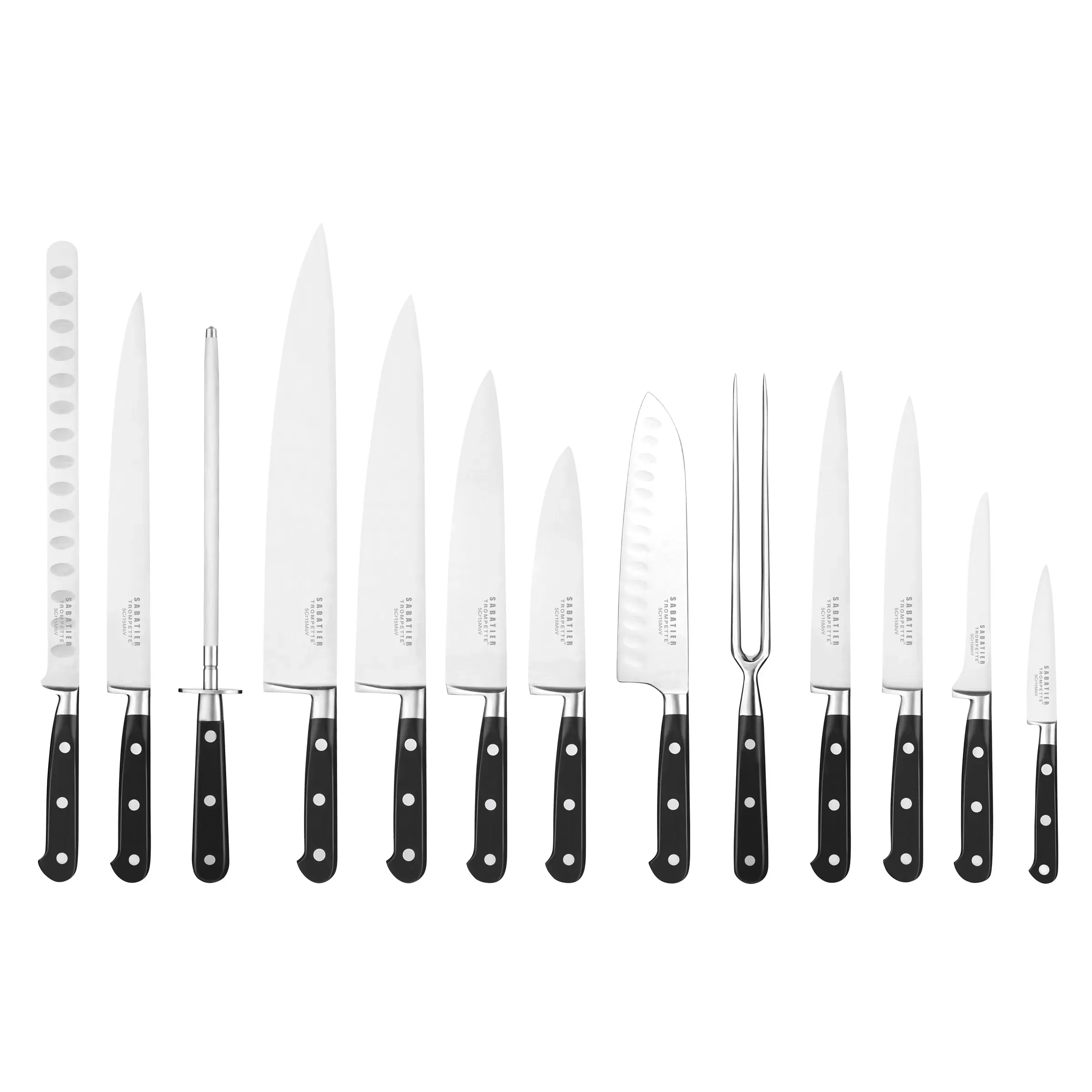 Illustration numéro 2 du produit Fusil à aiguiser 23cm