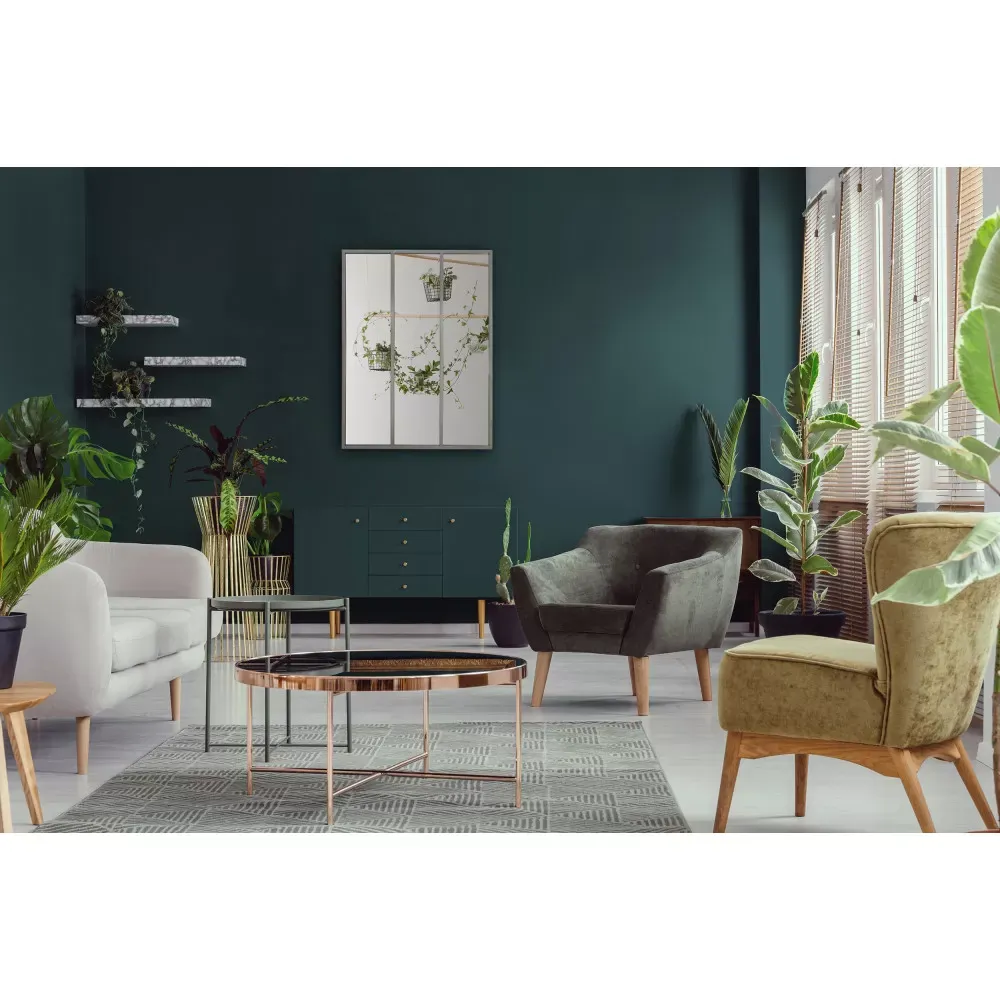 Illustration numéro 2 du produit Miroir verrière style industriel 90x120 - Argent