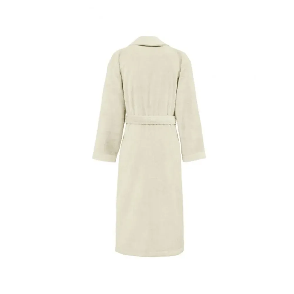 Illustration numéro 2 du produit Peignoir en Coton beige S cm