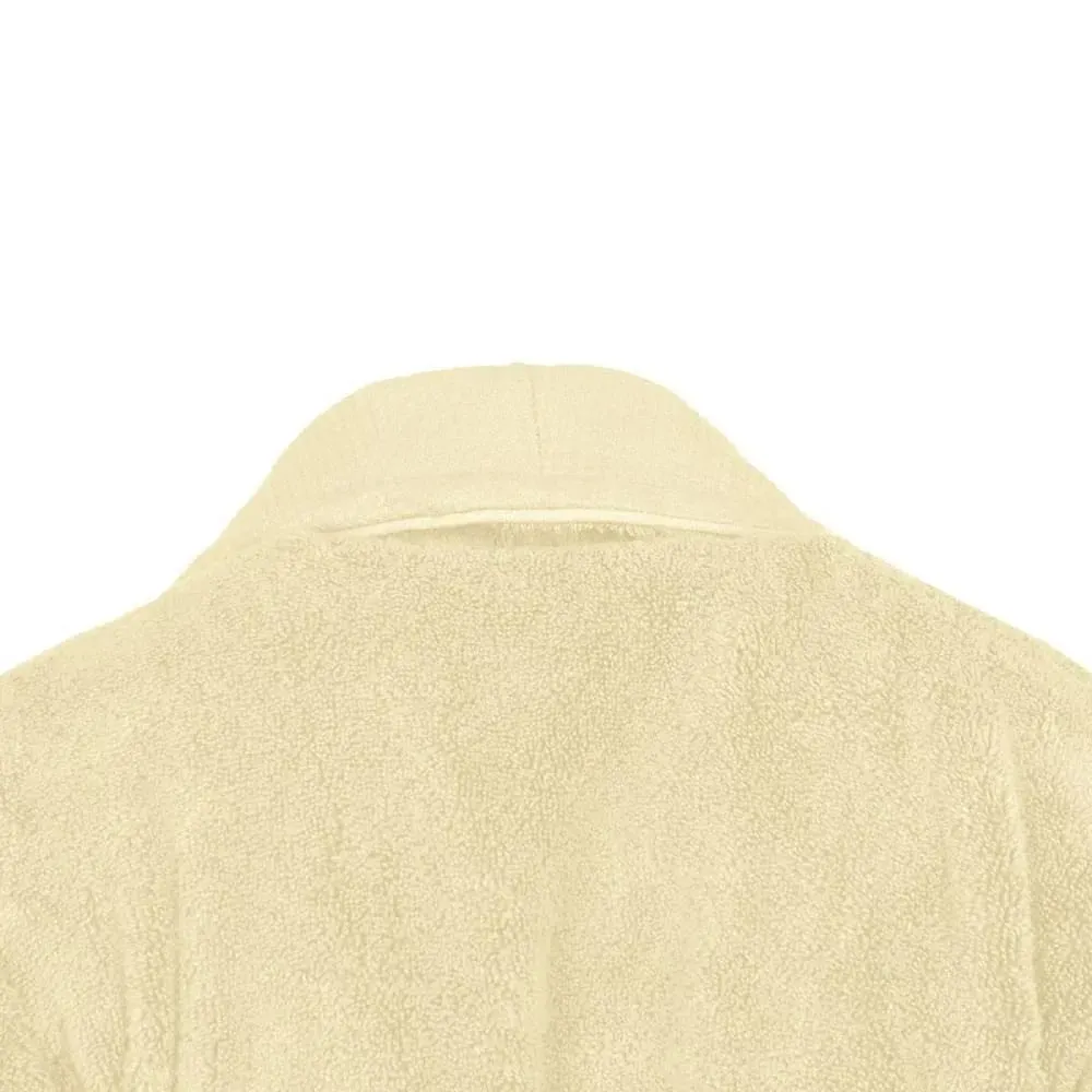 Illustration numéro 2 du produit Peignoir en Coton beige M cm