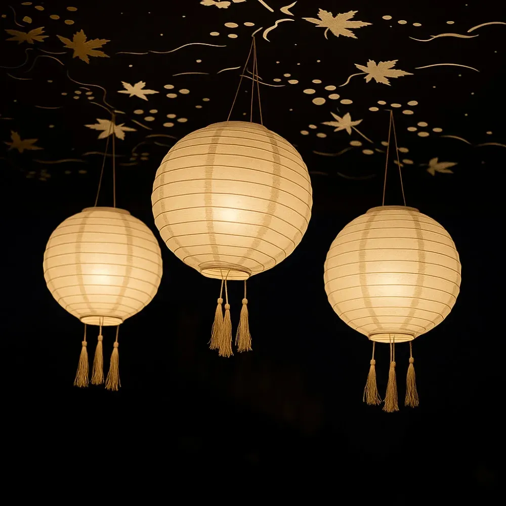 Illustration numéro 2 du produit Suspension d'extérieur nomade solaire Nylon Blanc D30CM