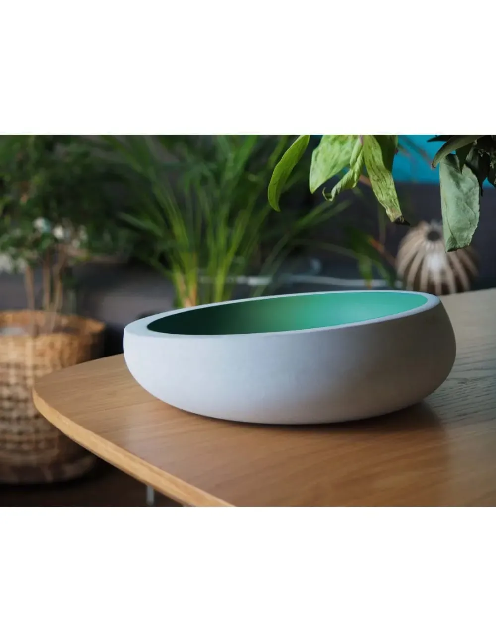 Illustration numéro 2 du produit Videpoche en béton Beryl Green