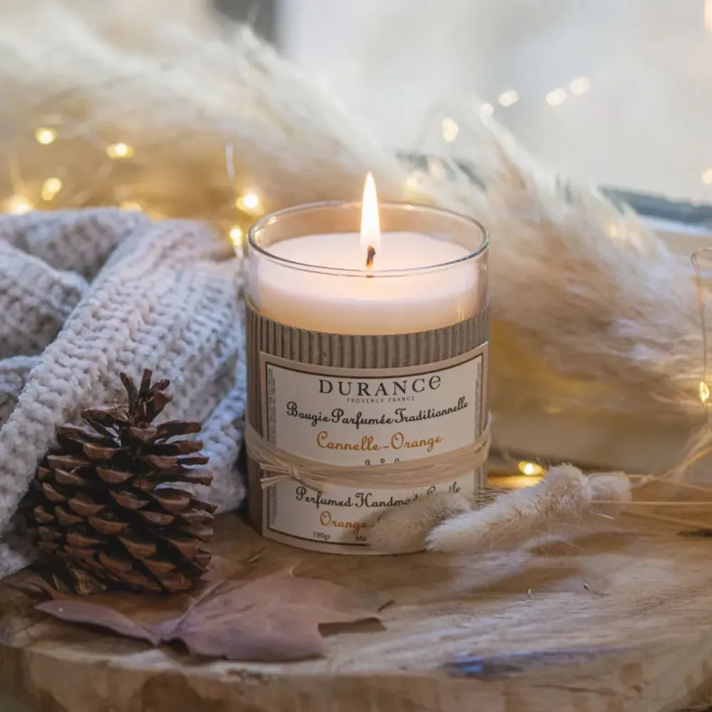 Illustration numéro 2 du produit Bougie parfumée cannelle orange