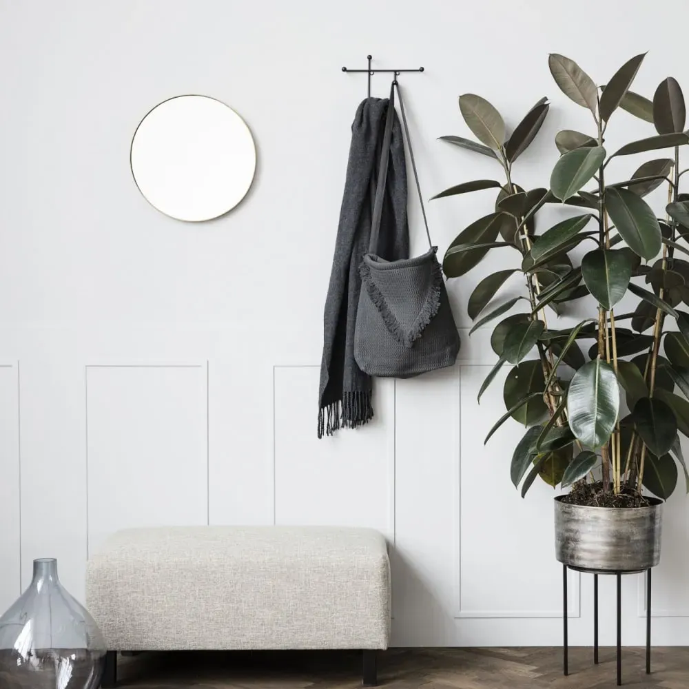 Illustration numéro 2 du produit Portemanteau en métal L28xH18cm