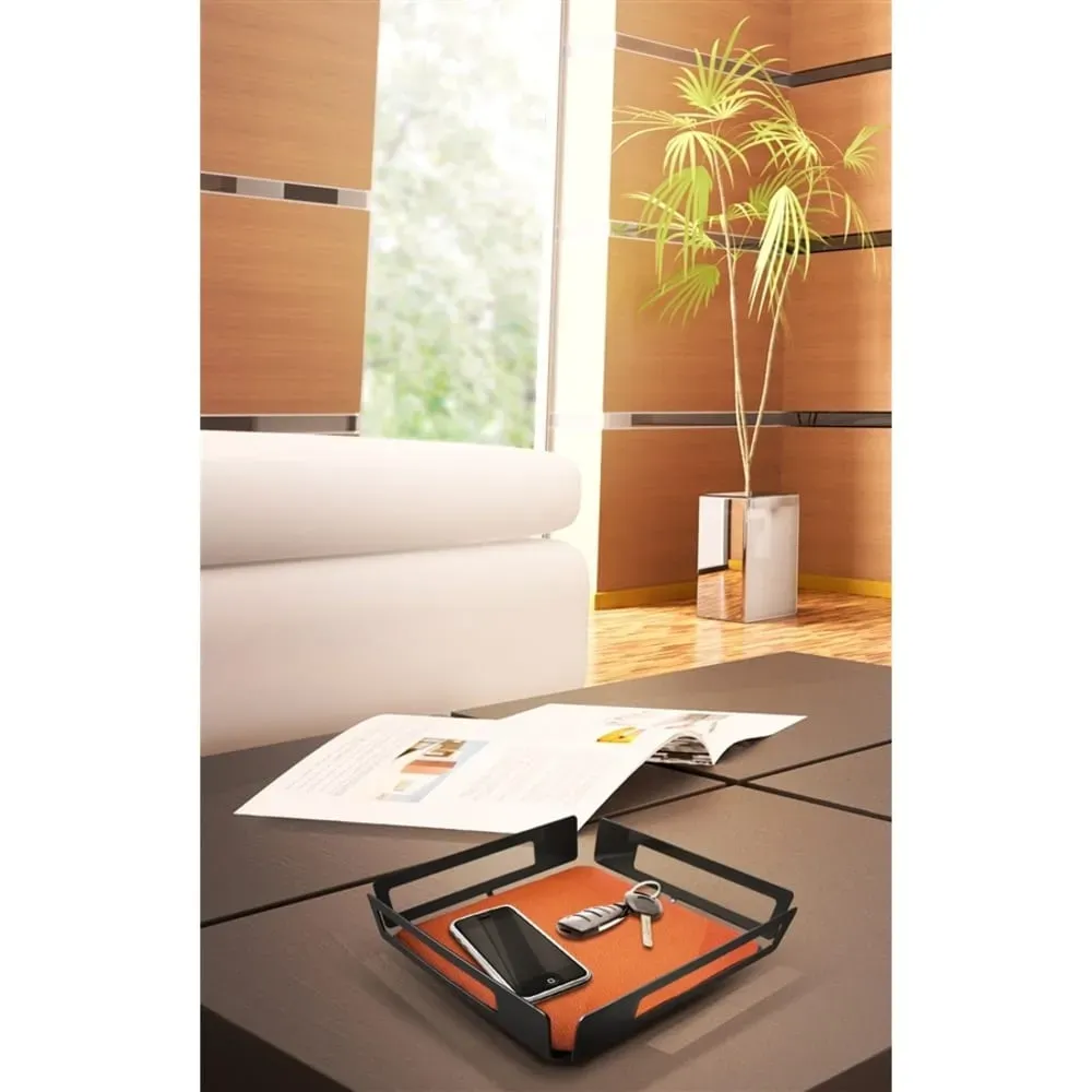 Illustration numéro 2 du produit Vide poche en métal noir