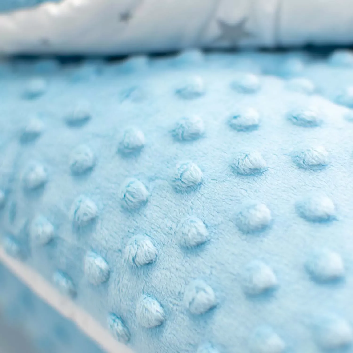 Illustration numéro 2 du produit Couverture réversible minky  Stella 100 X 75 cm