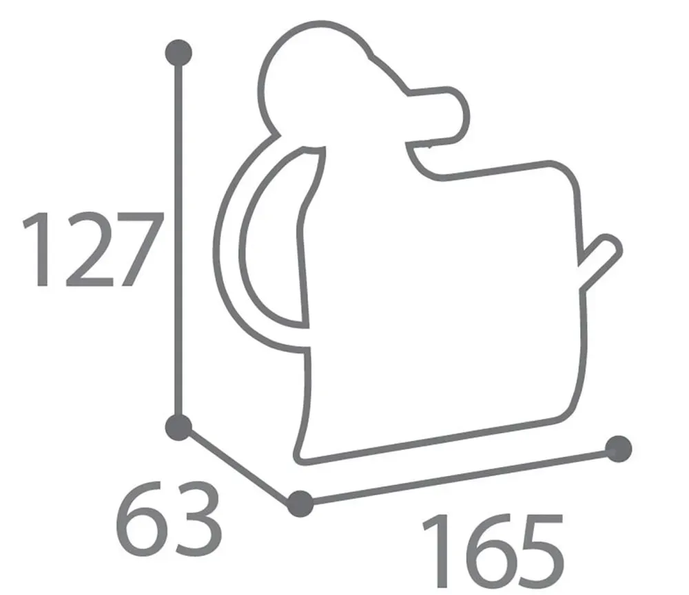 Illustration numéro 2 du produit Dérouleur papier toilette