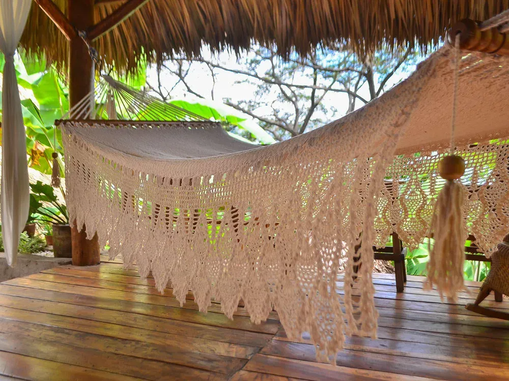 Illustration numéro 2 du produit Hamac à barre Deluxe Masaya L Ecru