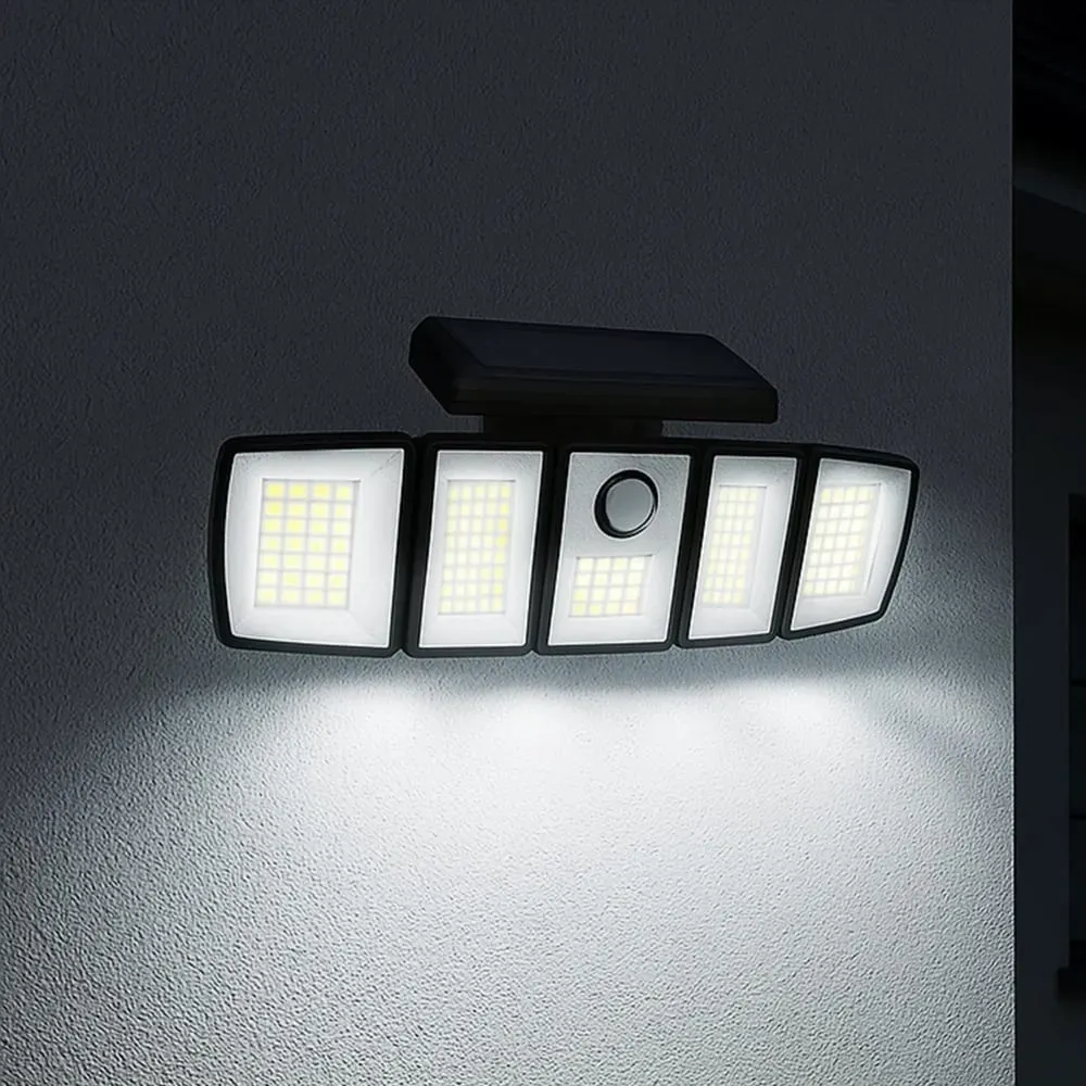 Illustration numéro 2 du produit Projecteur solaire avec détecteur Plastique Noir 1000LM